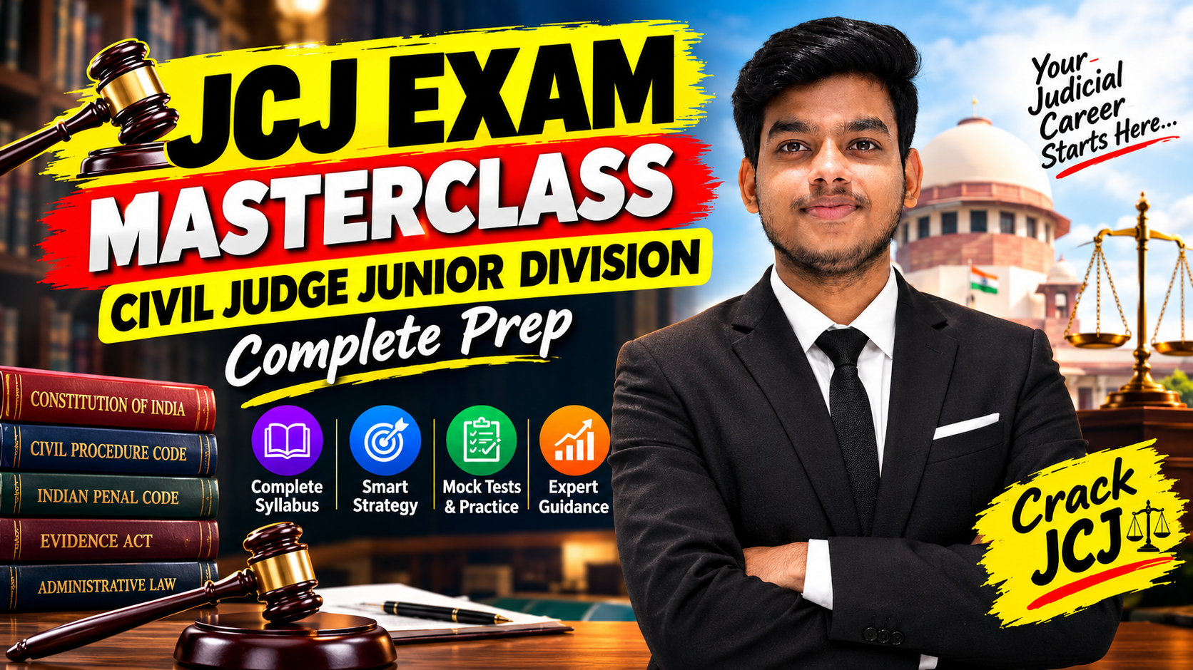 JCJ Exam Masterclass: Civil Judge Junior Division Complete Prep